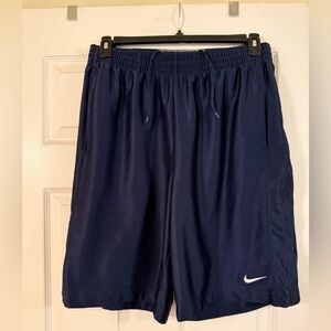 Nike Men's Navy Blue Basketball Shorts